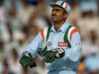 A few months before his Test debut Saba Karim suffered a serious eye injury while 'keeping to an Anil Kumble delivery