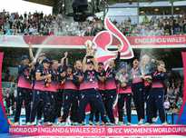 A sold-out crowd at Lord's saw England win the World Cup in 2017