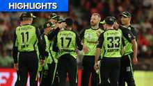 Match Highlights: Sydney Thunder vs Melbourne Stars, BBL 2024-25