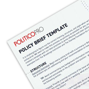 Policy Brief Template