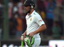 South Africa were bowled out for 121 runs in their first innings