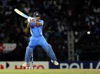 The last couple of deliveries, Rayudu (Ambati) didn't middle so I thought I will back myself to go for it: MS Dhoni.