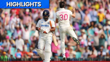 3rd Innings Highlights: Australia vs India, 5th Test