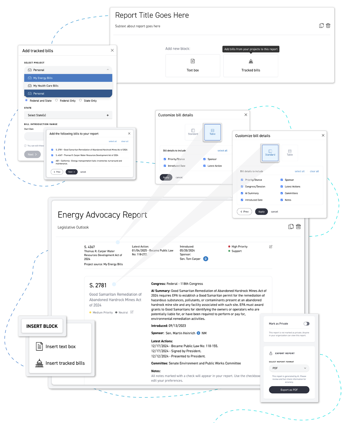Create an Impact Activity Report